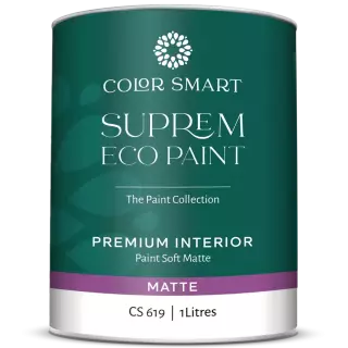 Color Smart 619 Suprem Eco Paint Краска интерьерная премиальная глубокоматовая из 100% акрила