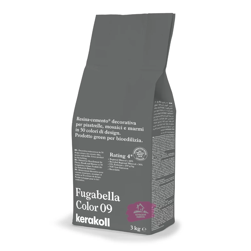 Kerakoll Fugabella Color / Кераколл Фугабелла Колор затирка для керамической плитки, мозаики и мрамора сверхгладкая