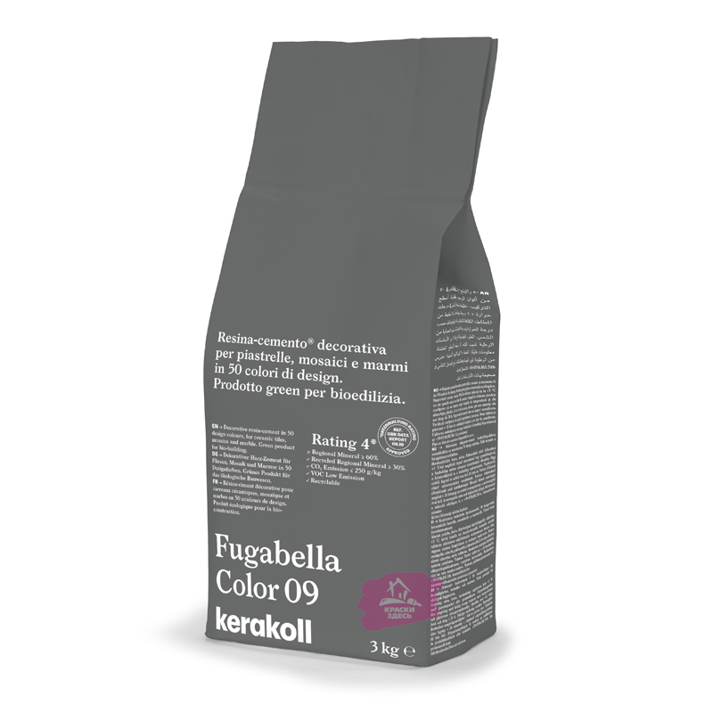 Kerakoll Fugabella Color / Кераколл Фугабелла Колор затирка для керамической плитки, мозаики и мрамора сверхгладкая