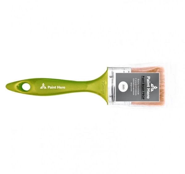 Paint Here Paint Brush PROF 1060-120 Кисть плоская с синтетическим ультратонким ворсом 120мм