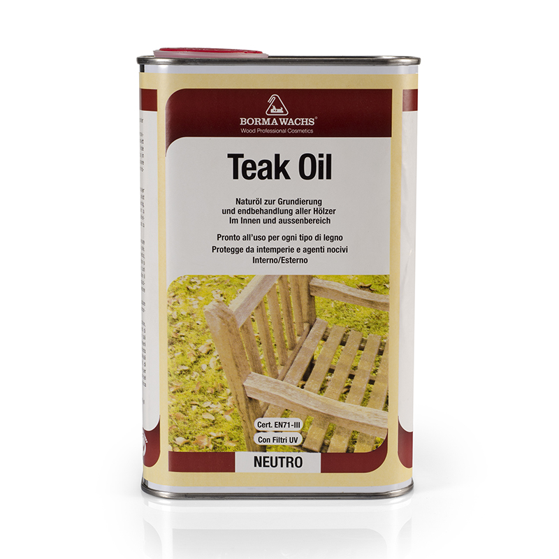 Borma Wachs Teak Oil Масло тиковое на масляной основе для наружных и внутренних работ