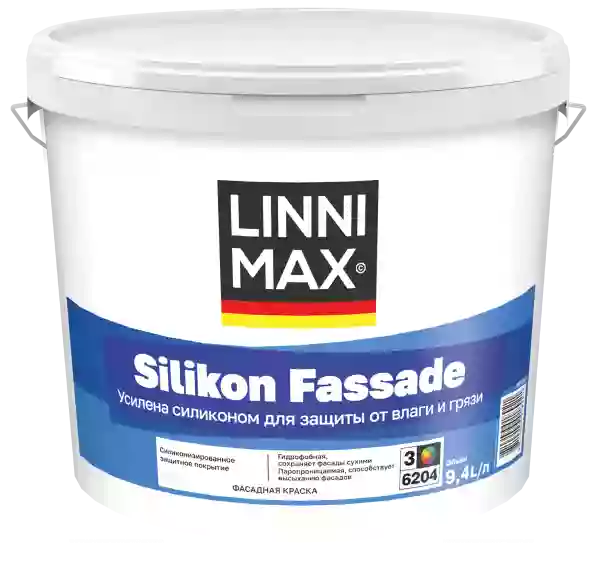 Linnimax Silikon Fassade Краска фасадная водно-дисперсионная силикон-модифицированная для наружных работ