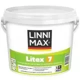 Linnimax Litex 7 Интерьерная водно-дисперсионная краска для стен и фактурных обоев