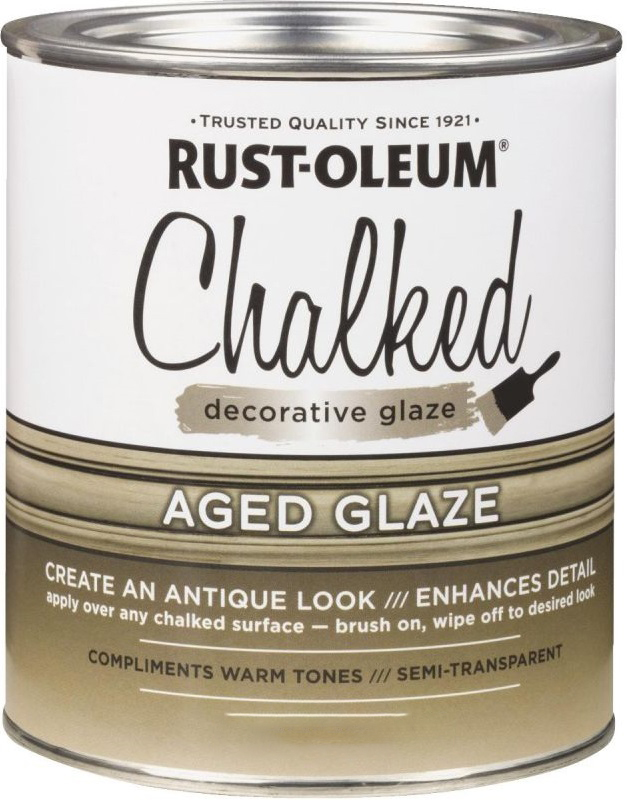 Rust-Oleum Chalked Decorartive Glaze Глизаль декоративная акриловая полупрозрачная на водной основе для внутренних работ