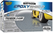 Rust-Oleum Epoxy Shield Premium Clear Coating Покрытие эпоксидное высокоглянцевое для бетонного пола для внутренних работ
