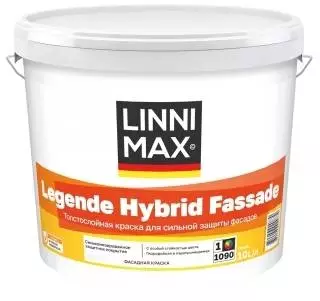 Linnimax Legende Hybrid Fassade Краска гибридная фасадная водоотталкивающая для наружных работ