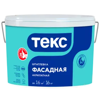 Текс Профи Фасадная шпатлевка латексная