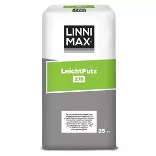 Linnimax 270 LeichtPutz Минеральная легкая штукатурка для наружных и внутренних работ