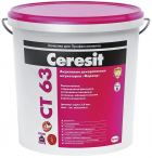 Ceresit СТ 63 Декоративная штукатурка для внутренних и наружных работ эффект "Шуба" 3 мм