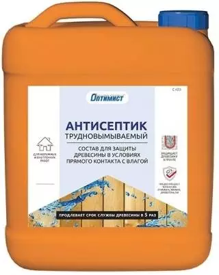 Оптимист C 420 антисептик трудновымываемый