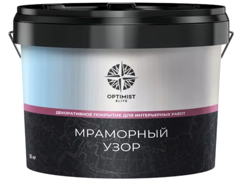 Optimist Elite D 728 / Декоративное покрытие Мраморный узор