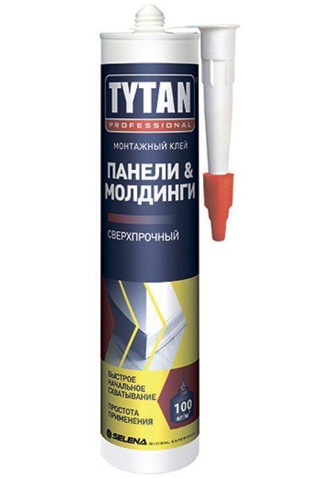 Tytan Professional / Титан Профессионал клей монтажный Панели & Холдингы сверхпрочный