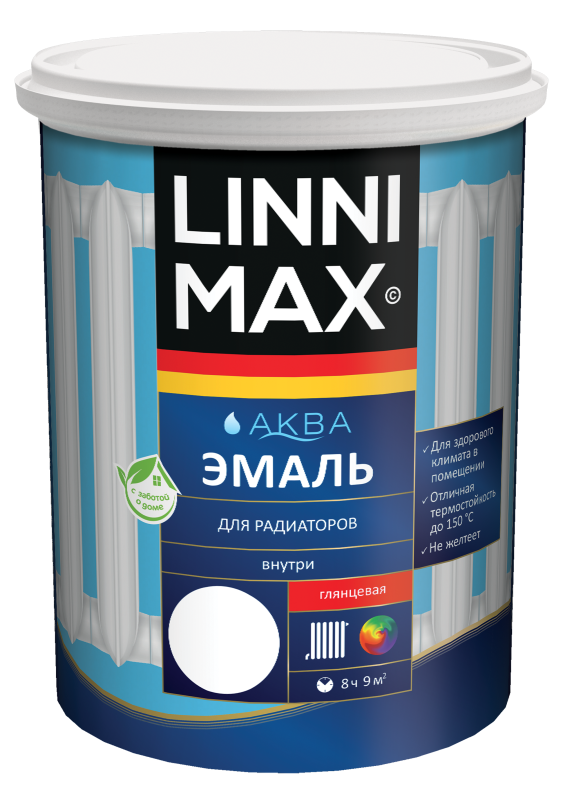 Linnimax Аква Эмаль для радиаторов