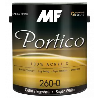 MF Paints Portico 260 Краска акриловая латексная полуматовая для внутренних и наружных работ