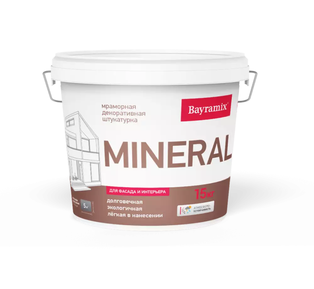 Bayramix Mineral Штукатурка декоративная мраморная мозаичная