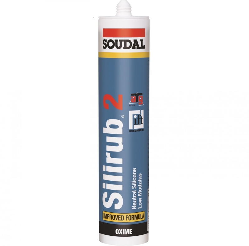 Soudal Silirub 2 Герметик универсальный шовный нейтральный на основе силикона