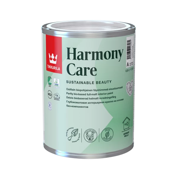 Tikkurila Harmony Care краска интерьерная с бархатистым эффектом глубокоматовая