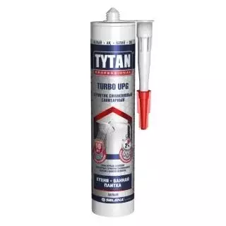 Tytan Professional / Титан Профессионал герметик силиконовый санитарный