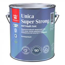 Tikkurila Unica Super Strong EP Лак универсальный износостойкий высокоглянцевый