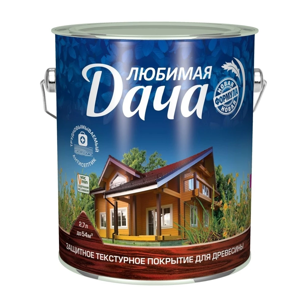 Рогнеда Любимая Дача защитно-декоративное покрытие для древесины