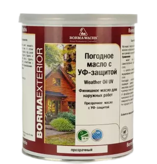 Borma Wachs Weather Oil UV Масло для наружных работ, с УФ-фильтрами