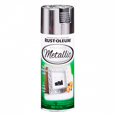 Rust-Oleum Specialty Metallic Spray Краска с эффектом яркого металлика для внутренних работ, спрей