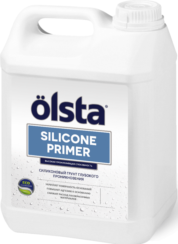 Olsta Silicone Primer Грунт силиконовый глубокого проникновения для укрепления и выравнивания