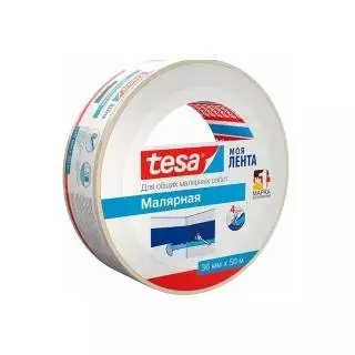 Tesa Lenta малярная лента (50м × 36мм)