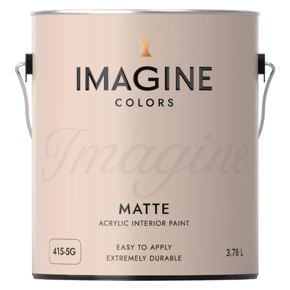 Imagine Colors 415 Matte Easy To Apply Интерьерная высококачественная профессиональная краска из 100% акрила