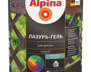 Alpina Лазурь-Гель на алкидной основе основе для дерева для наружных работ
