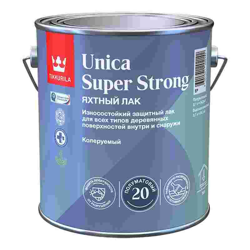 Tikkurila / Tikkivala Unica Super Strong EP Лак универсальный износостойкий полуматовый