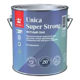 Tikkurila / Tikkivala Unica Super Strong EP Лак универсальный износостойкий полуматовый