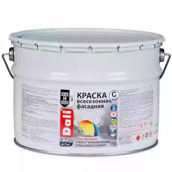 Рогнеда Dali / Дали Краска всесезонная фасадная акриловая
