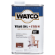 Watco Teak Oil+Stain Масло тиковое для тонирования и защиты деревянных поверхностей