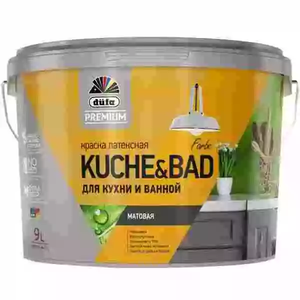 Dufa Kuchen & Bad Краска латексная для кухни и ванной, матовая
