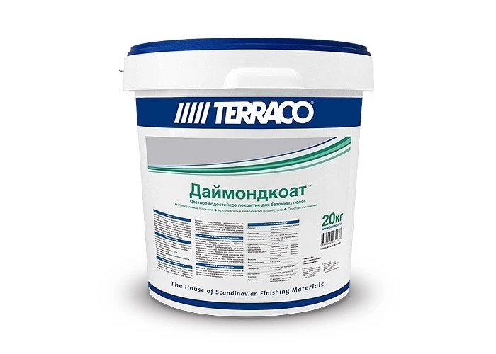 Terraco Diamondcoat Износостойкое цветное покрытие для бетонного пола