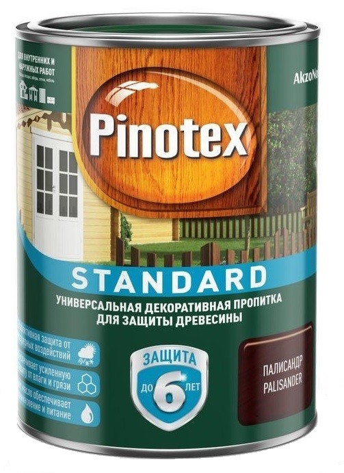 Pinotex Standard Пропитка универсальная декоративная для защиты ...