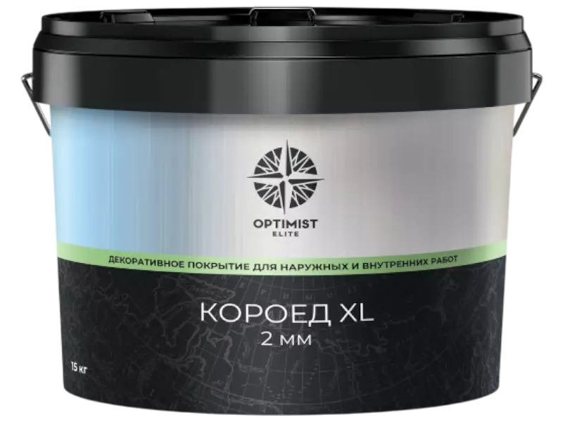 Optimist Elite D 710 / Оптимист Элит декоративное покрытие Короед для внутренних и наружных работ