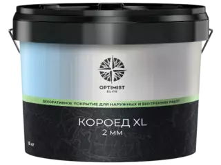 Optimist Elite D 710 / Оптимист Элит декоративное покрытие Короед для внутренних и наружных работ