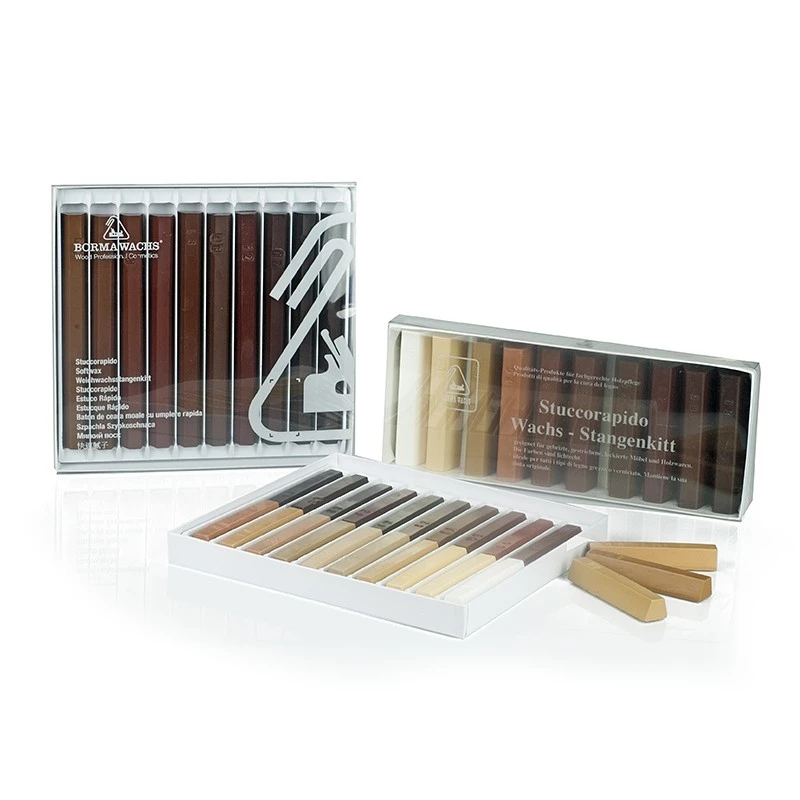 Borma Wachs Stuccorapido Воск мягкий для реставрации мебели