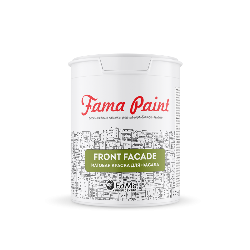 FaMa Paint Front Facade Краска фасадная акриловая для наружных работ