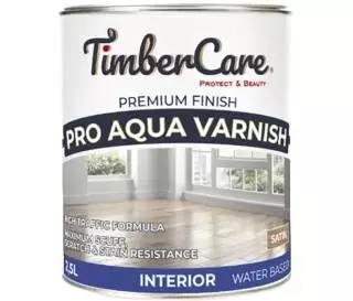 TimberCare Pro Aqua Varnish Профессиональный лак на водной основе для внутренних работ