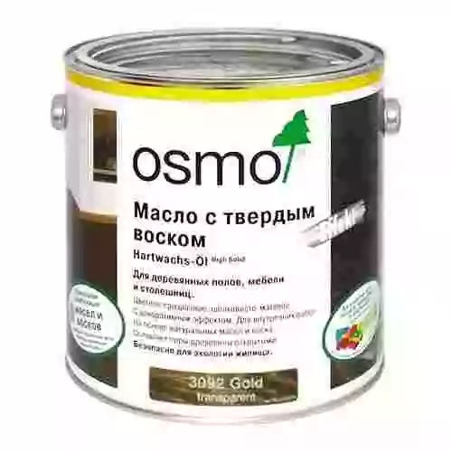 Osmo Hartwachs-Öl Effekt Масло с твердым воском Эффект «Серебро / Золото»