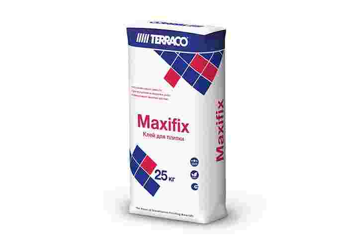 Terraco Maxifix Grey Клей для плитки цементный