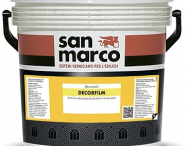 San Marco Decorfilm Лак защитный на водной основе для декоративных материалов для внутренних работ