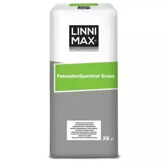Linnimax FassadenSpachtel Gross Выравнивающая шпатлевка на цементной основе для наружных и внутренних работ