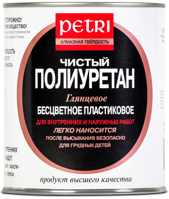 Petri Diamond Hard / Петри Даймонд Хард Лак полиуретановый, алмазная твердость