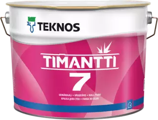 Teknos Timantti 7 / Текнос Тимантти 7 специальный акрилат краска износостойкая для внутренних работ