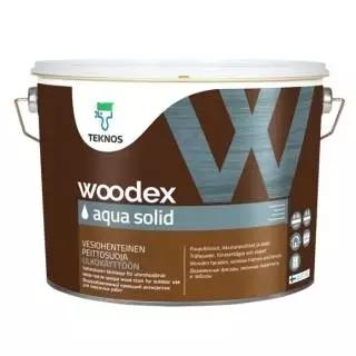 Teknos Woodex Aqua Solid Антисептик кроющий на водной основе по дереву