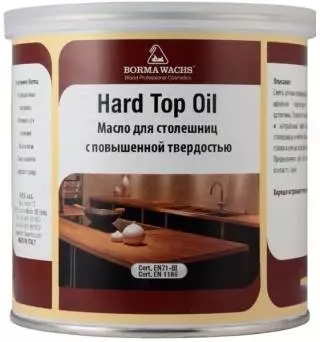 Borma Wachs Hard Top Oil Масло твердое для столешниц для внутренних работ